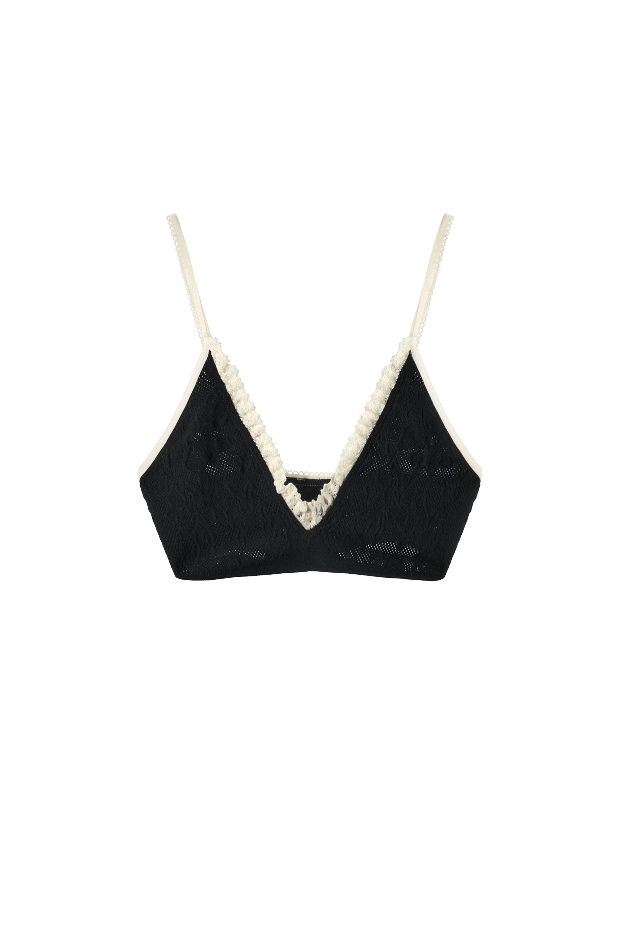 SEAMLESS LACE BRALETTE